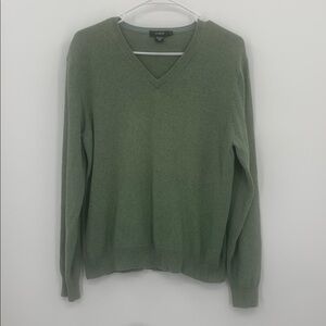 J.Crew Cotton/Cashmere Blend V-Neck Sweater Men’s Size Medium